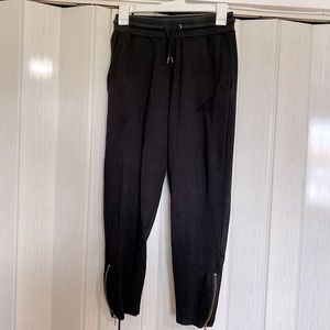 asos joggers with gold zip on calves